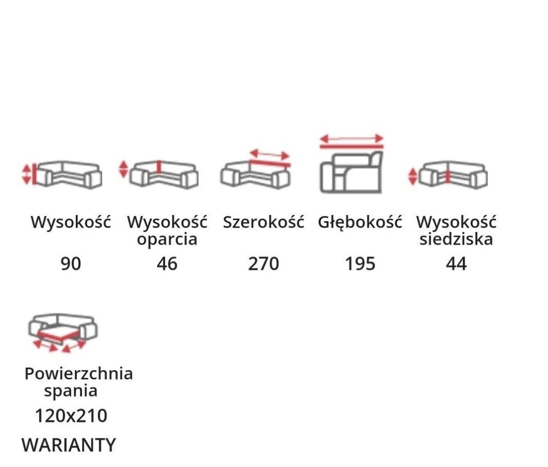 Sprzedam narożnik Form z funkcją spania