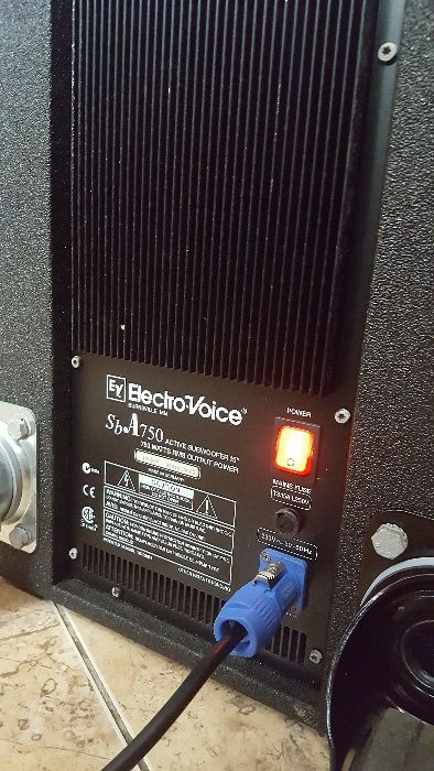 Electro - Voice SBA 750. Aktywny Subwoofer 750 watt