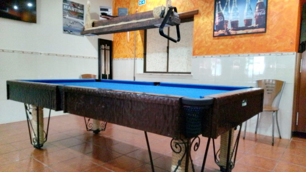 Bilhar snooker rustico