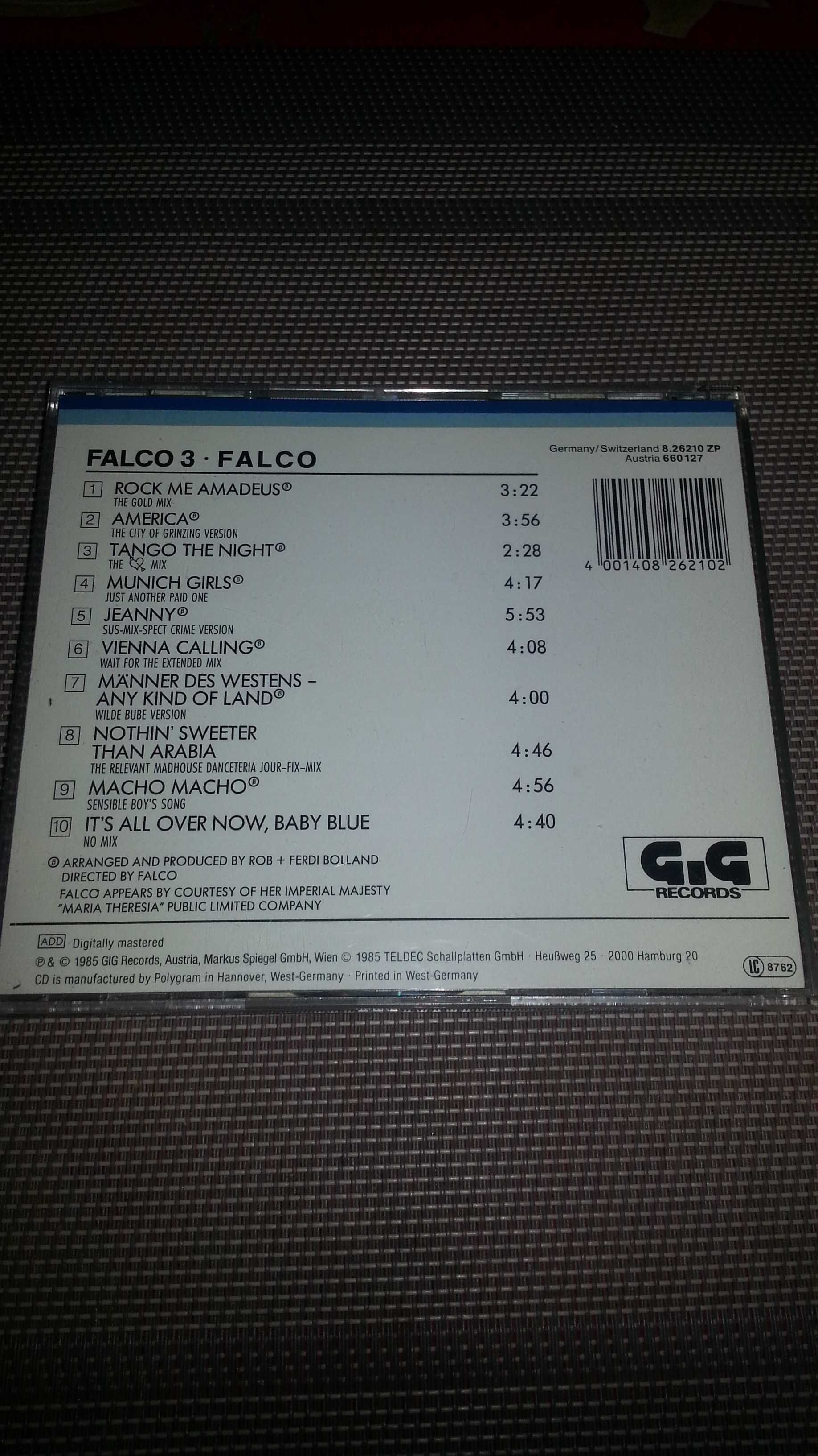 Falco 3 - Falco CD