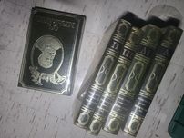 Colecção de livros Os miseráveis de Victor Hugo 5 volumes