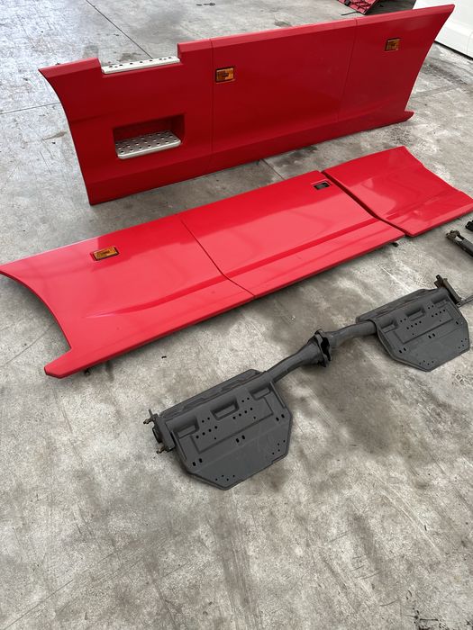 Oslony miedzyosiowe komplet Scania ngs