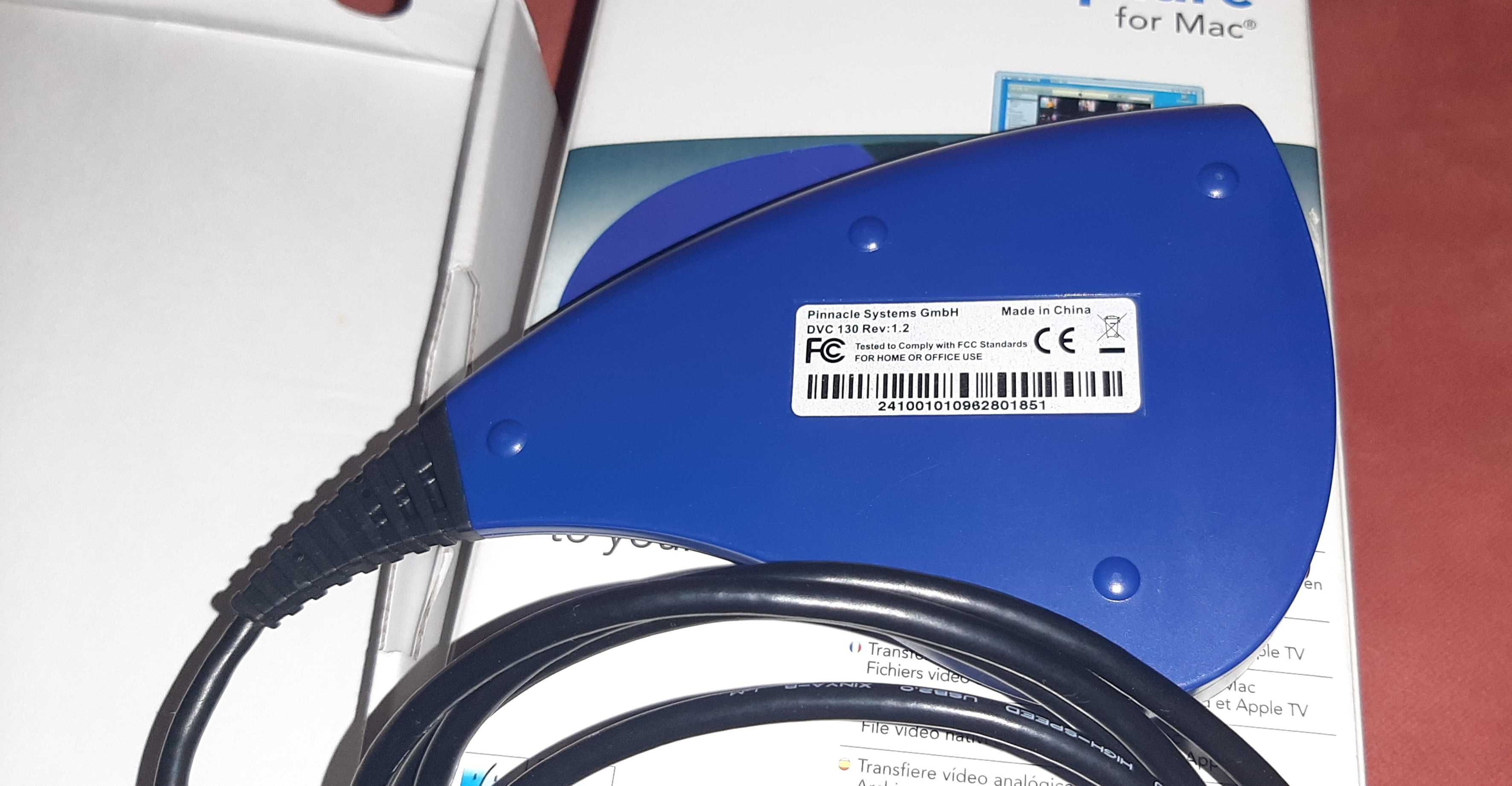 Пристрій відеозахоплення Pinnacle VideoCapture for Mac DVC130 Rev.:1.2