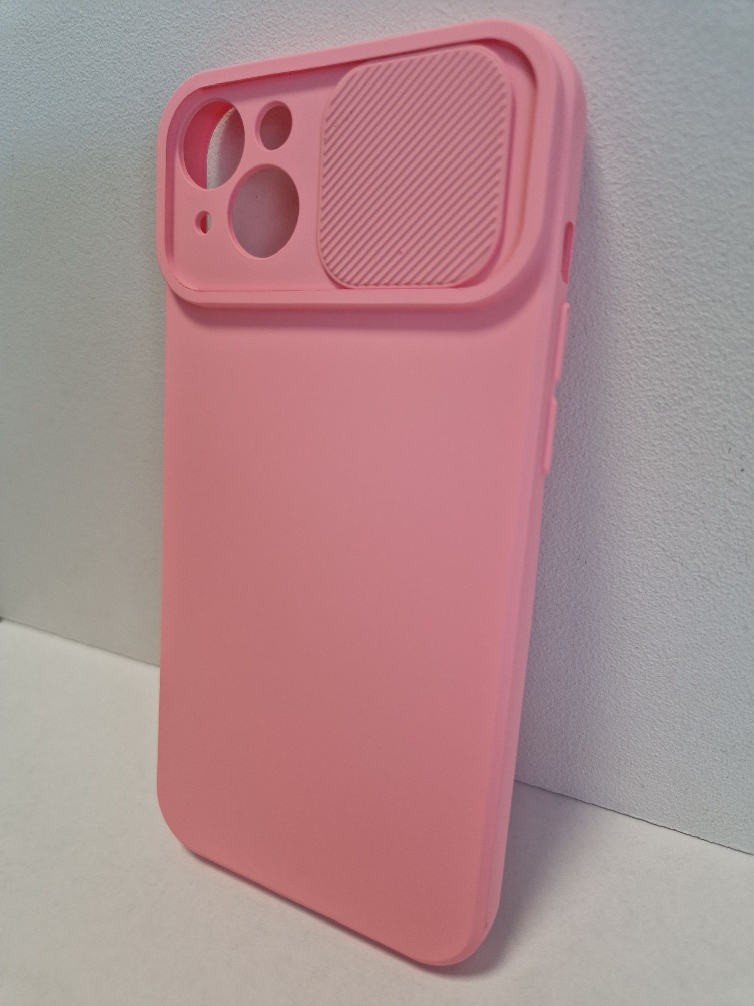 Camshield Soft do Iphone 14 Plus Jasnoróżowy