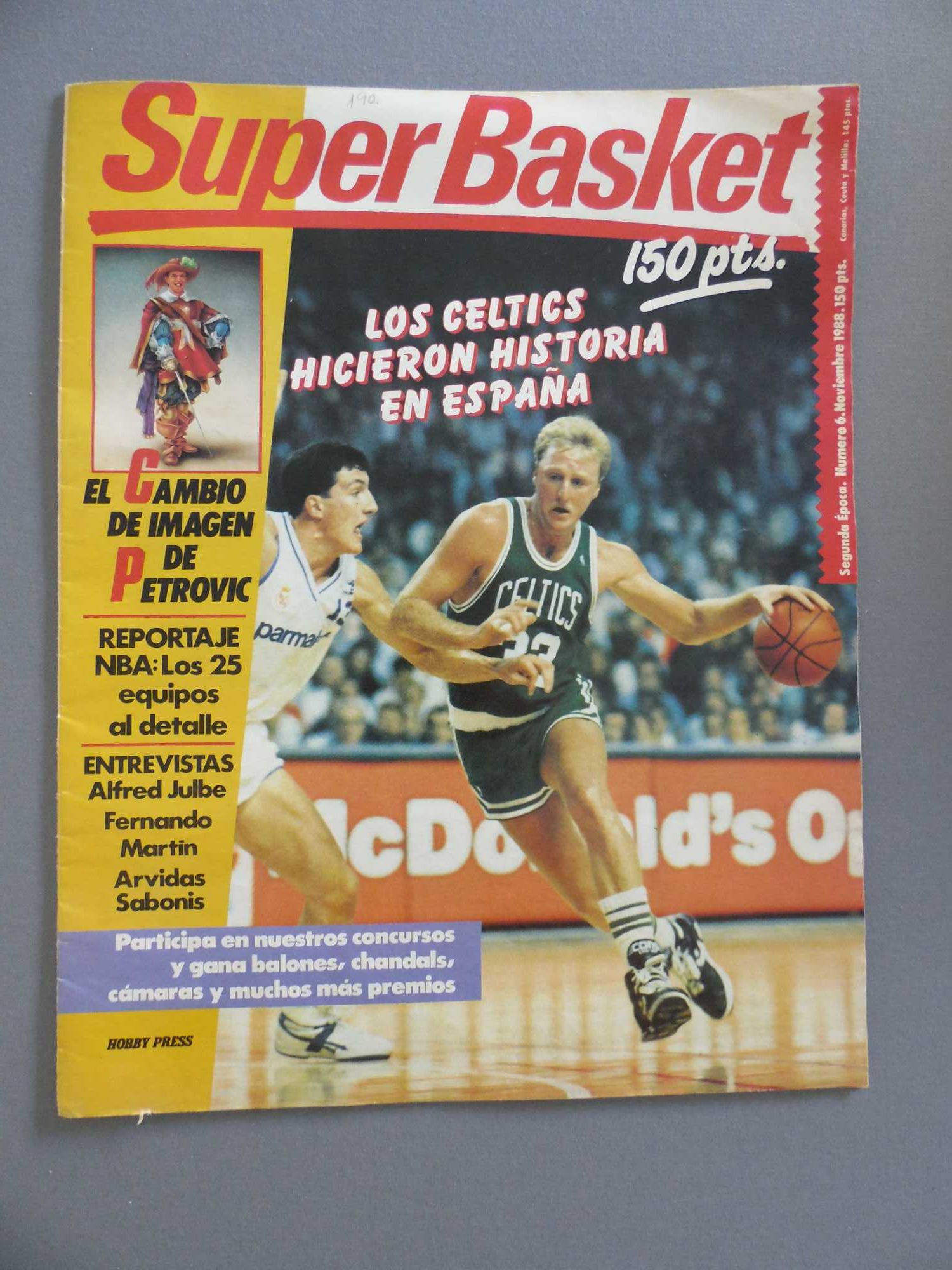 Revistas Super Basket XXL, 1988-89