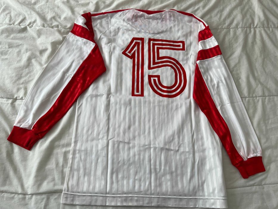 Adidas - Camisola Branca e Vermelha