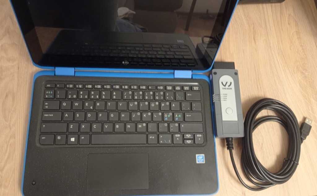 Laptop HP  11 ,dotyk ,Zestaw Vas 6154a ODIS-S ODIS-E 2023