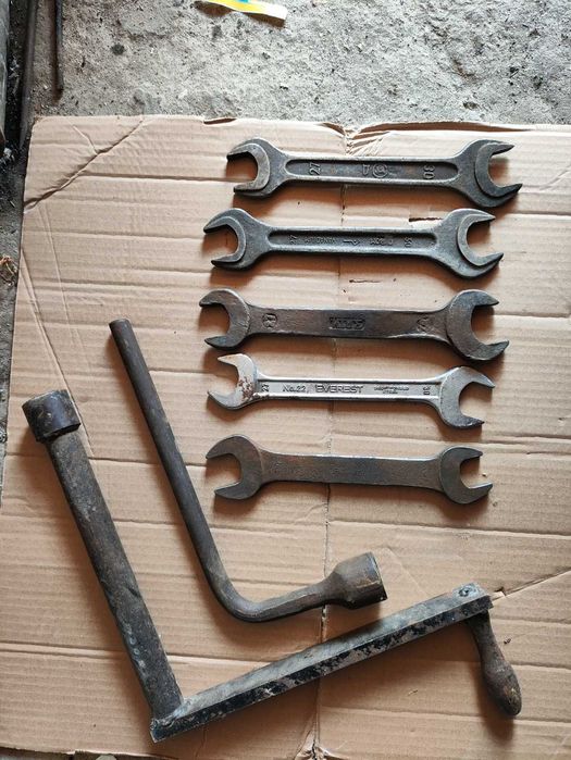 Гаечн  Газов Рожков ключи  труби нерж  желез разн диам. Головка на 60