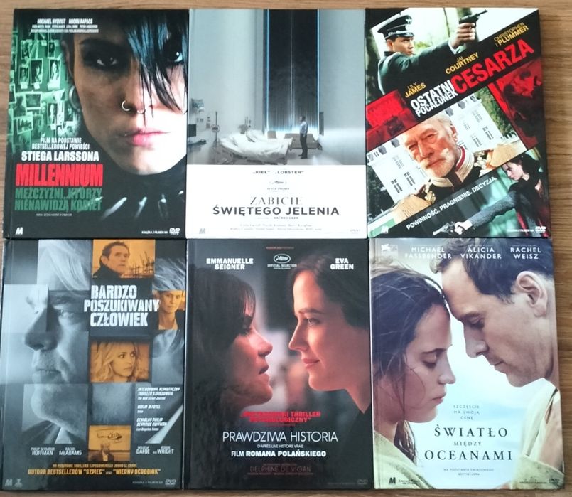 Filmy na płytach DVD