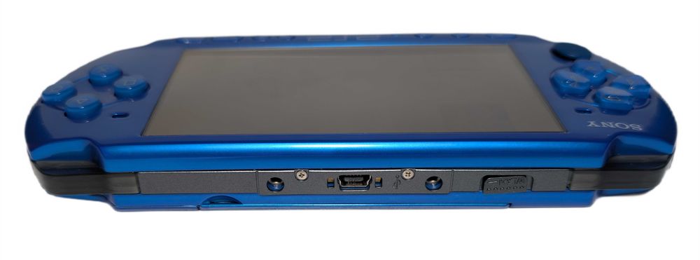 Sony PSP 3004 Blue - ARK4 - 32 GB - BDB Stan -