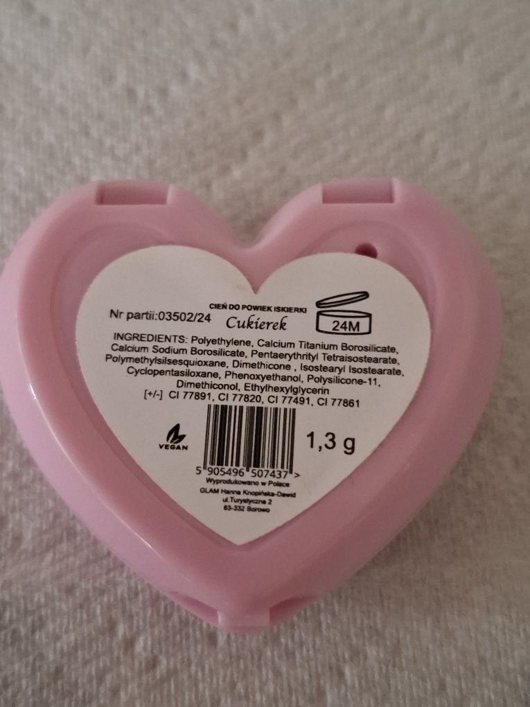 Cień do oczu Cukierek ,glam shop ,cena 10 zł