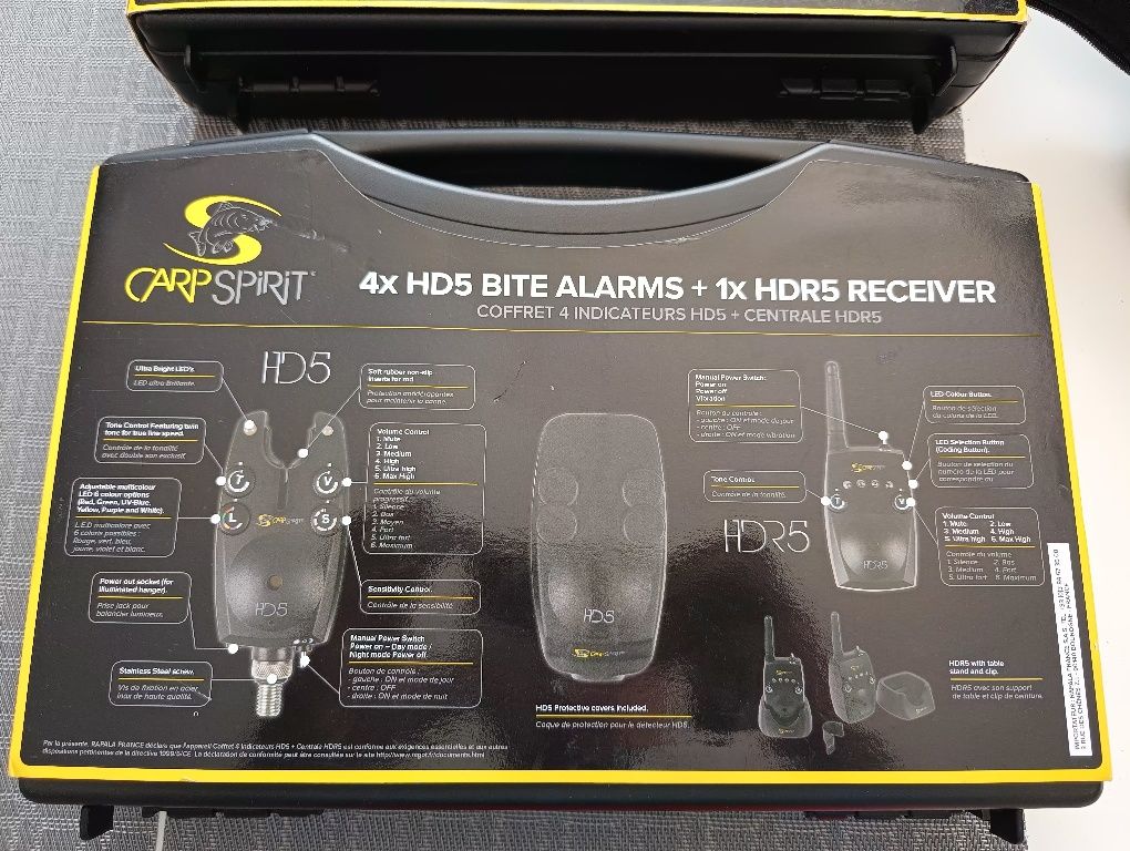 Carpspirit hd5 sygnalizatory 4+1