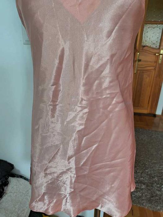 Halka koszulka Brzoskwiniowa na ramiączka rozmiar m