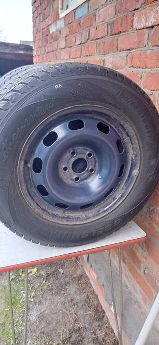 Комплект колес зима 195*65 r 15 + ковпаки