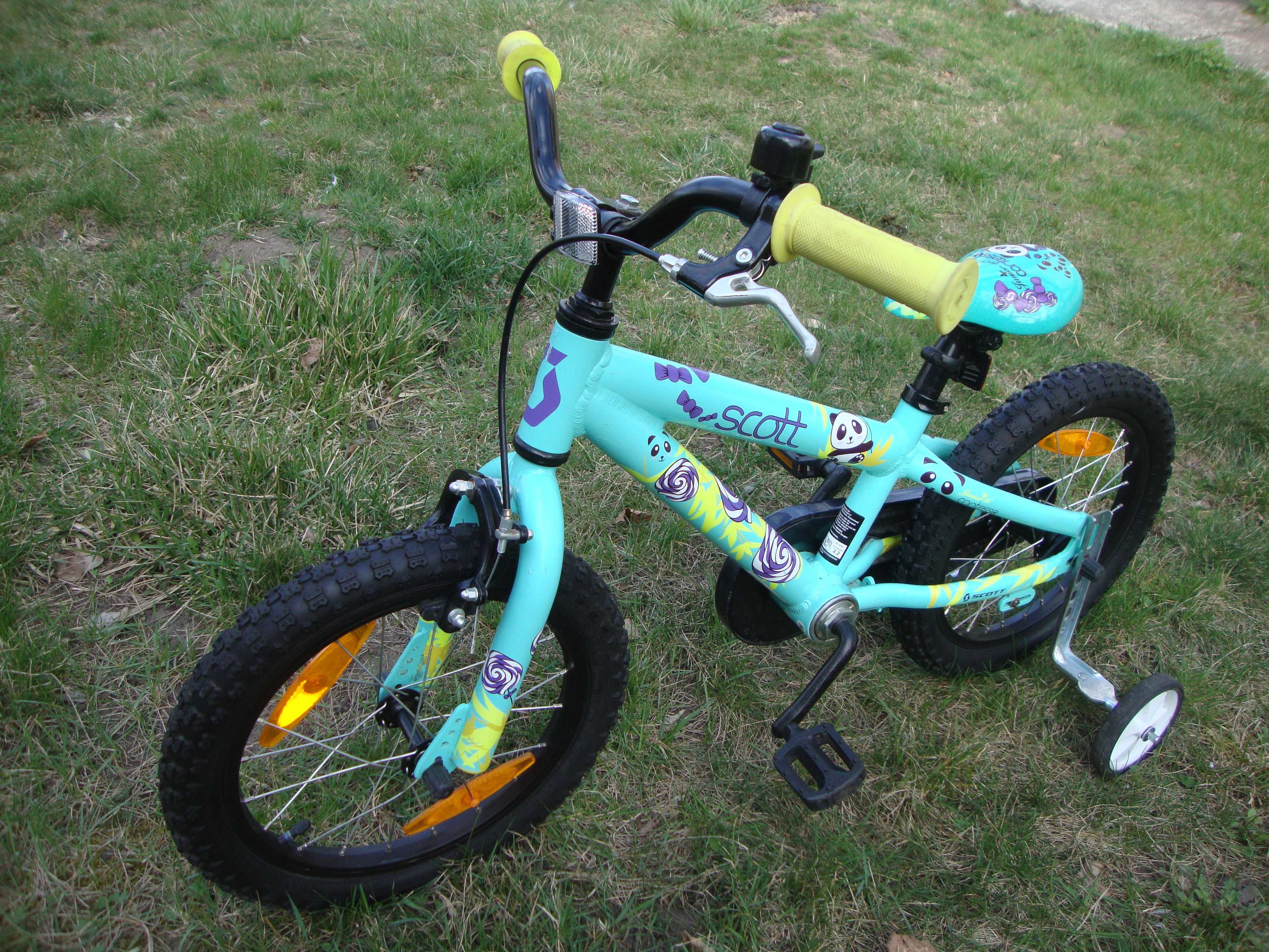 SCOTT Contessa 16 Подростковый велосипед детский  алюминий для девочки