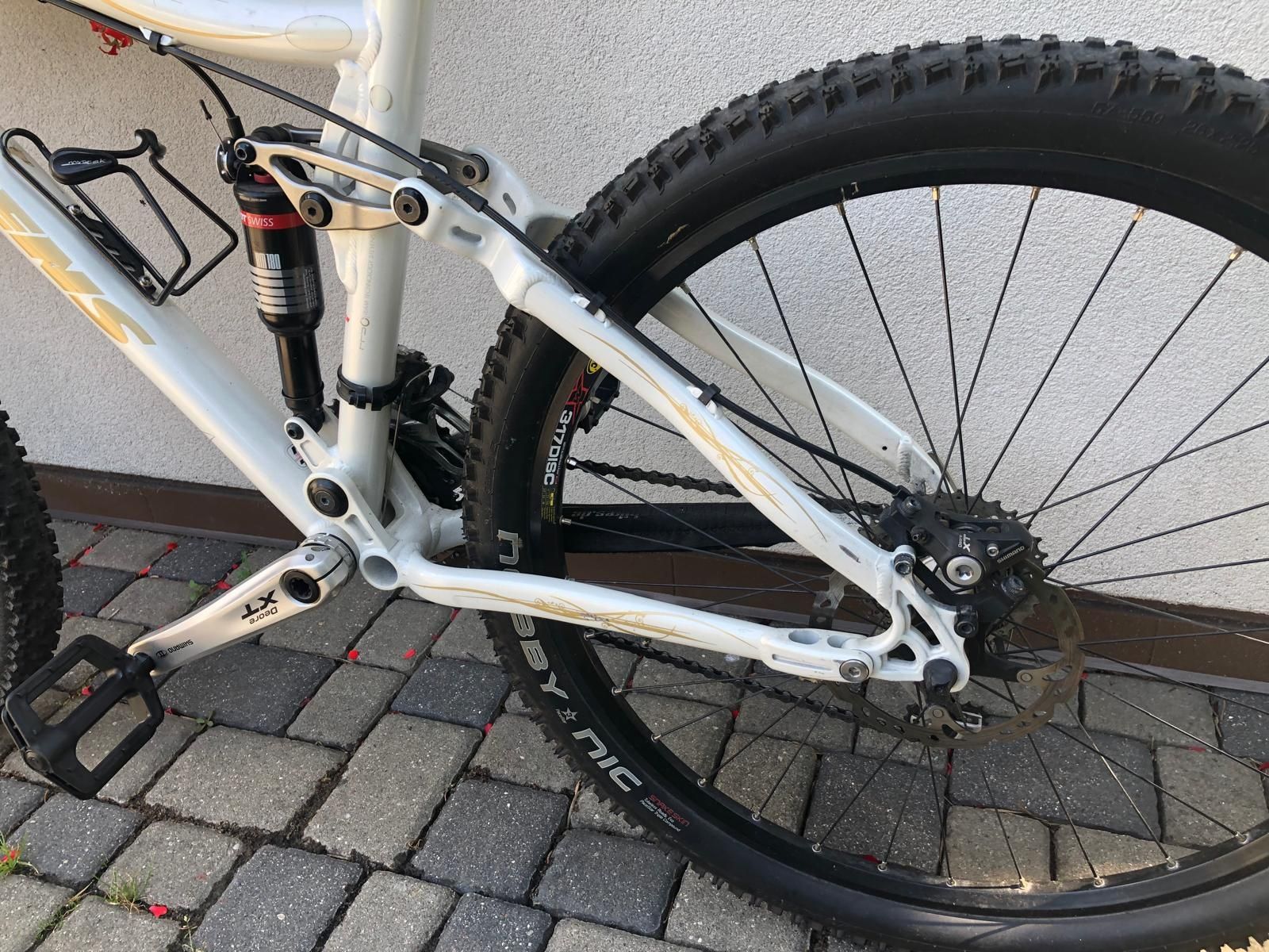 Stevens full suspension - mała rama