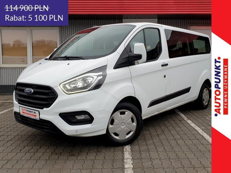 Ford Transit Custom ! L2H1 TREND !, 2020r. ! F-vat 23% ! Bezwypadkowy ! Gwarancja Przebieg