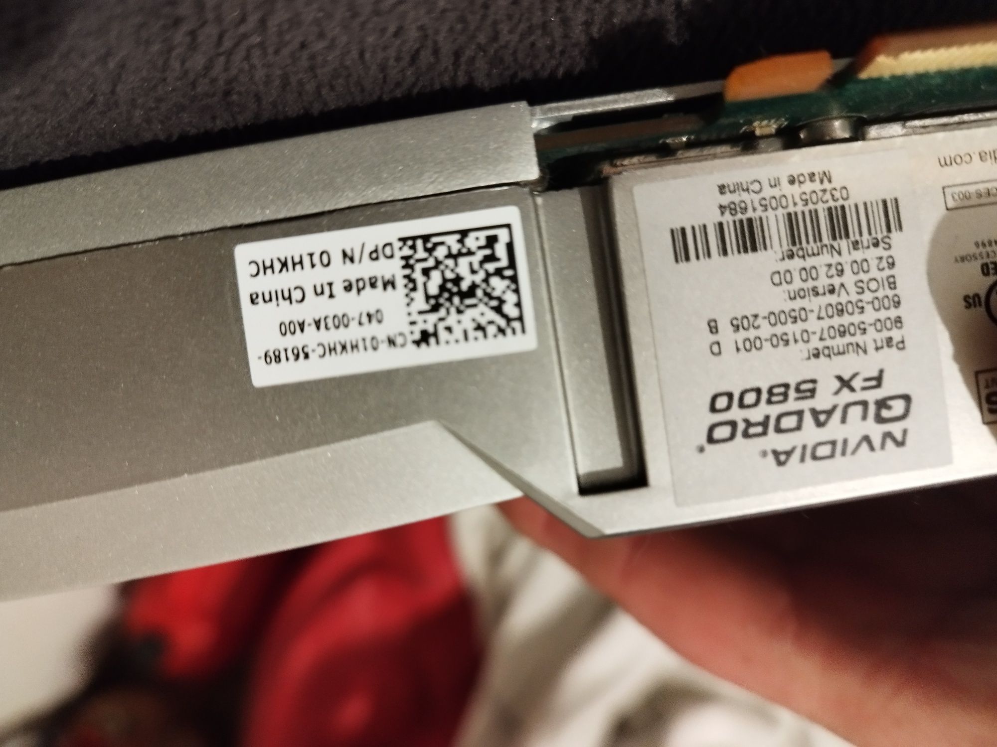 Karta graficzna NVIDIA fx5800