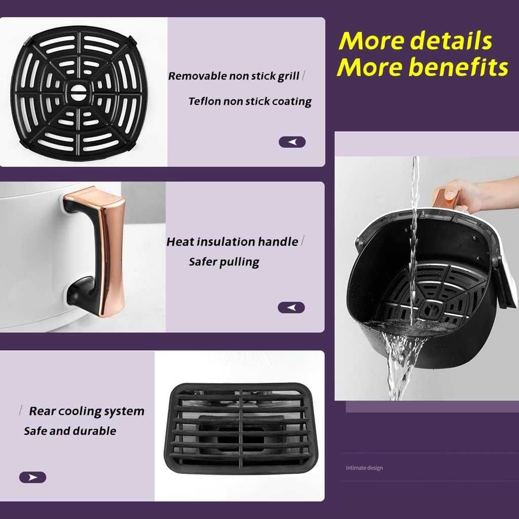 NOWA Frytkownica beztłuszczowa Freemax 8L MAX Air Fryer
