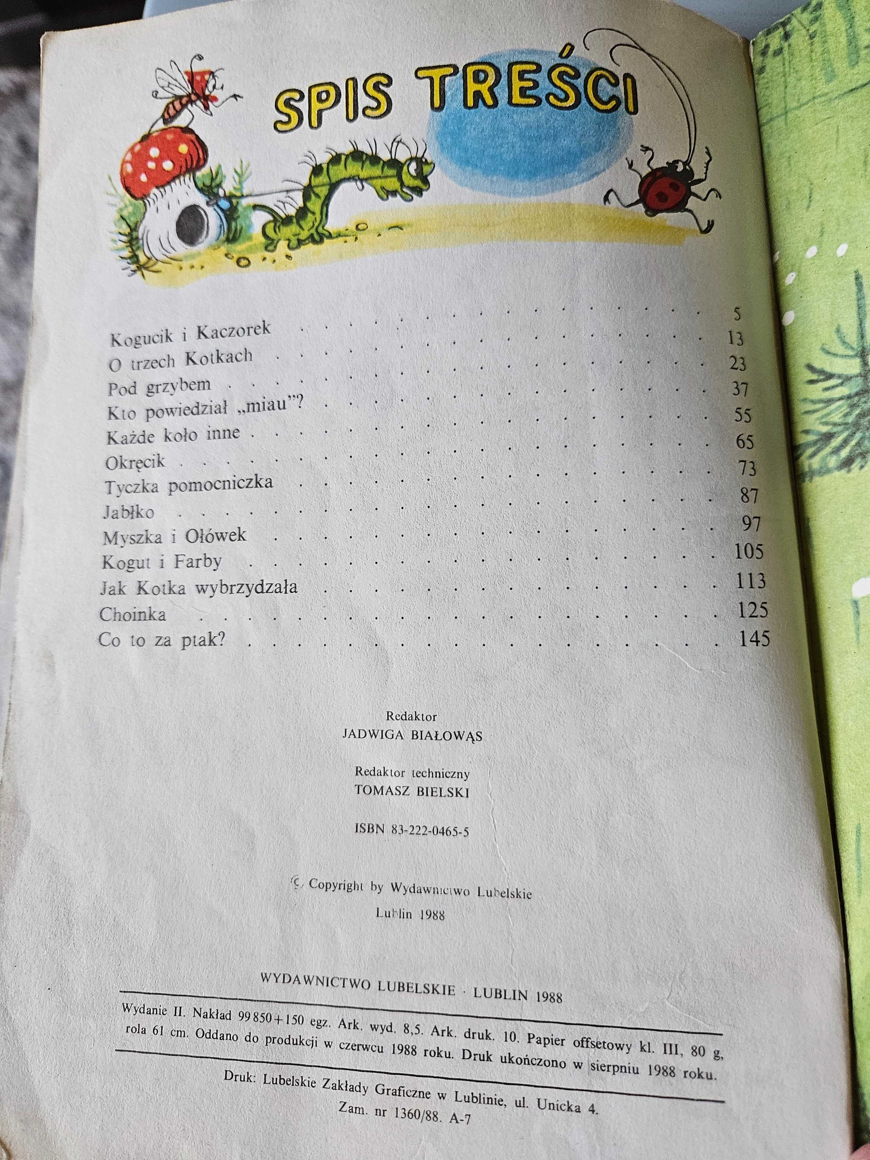 Książka Bajeczki z obrazkami W. Sutiejew