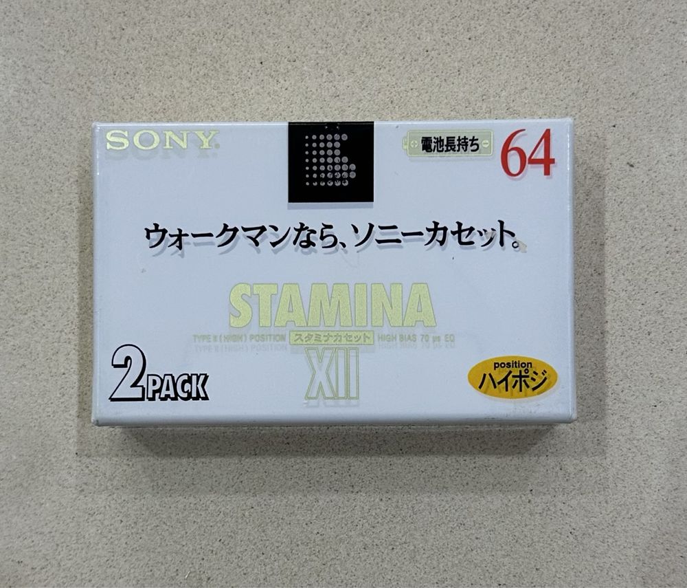 Sony XII stamina 64 ( дуалпак)