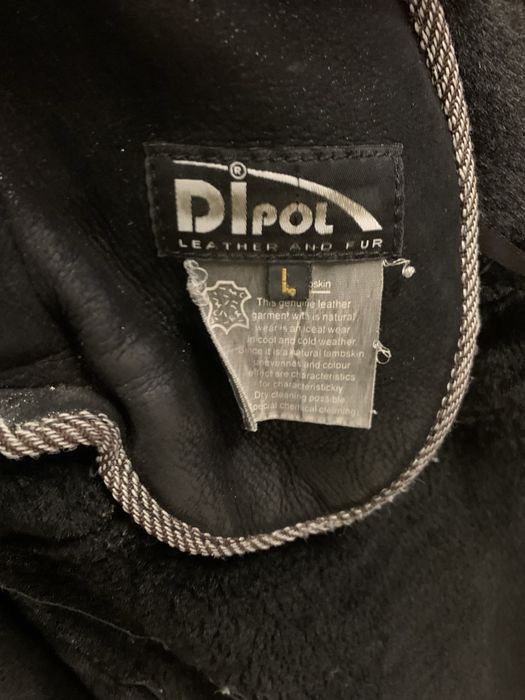 Жіноча натуральна шкіряна дублянка