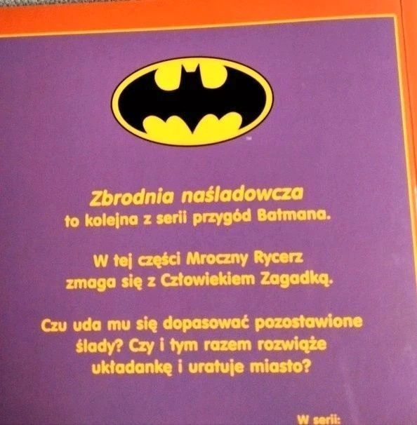 Batman Zbrodnia naśladowcza