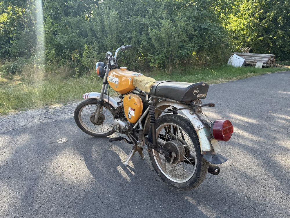Zarejestrowany Simson 4 Elektronik S51 + Dawca