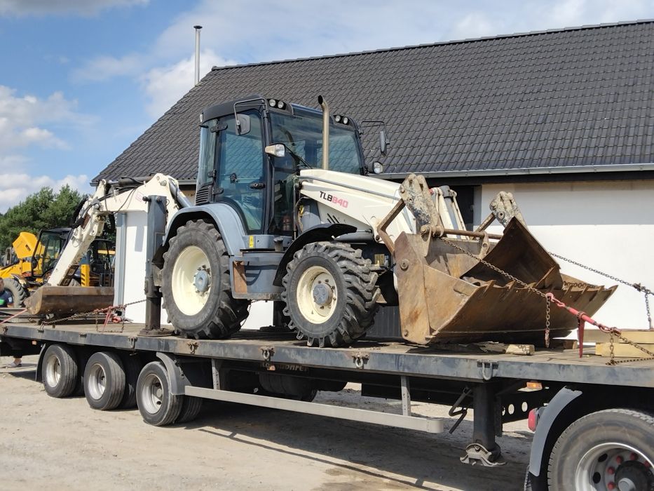 Terex 860 Tlb oryginal niski przebie jcb 3cx cat 428 koparko ładowarka