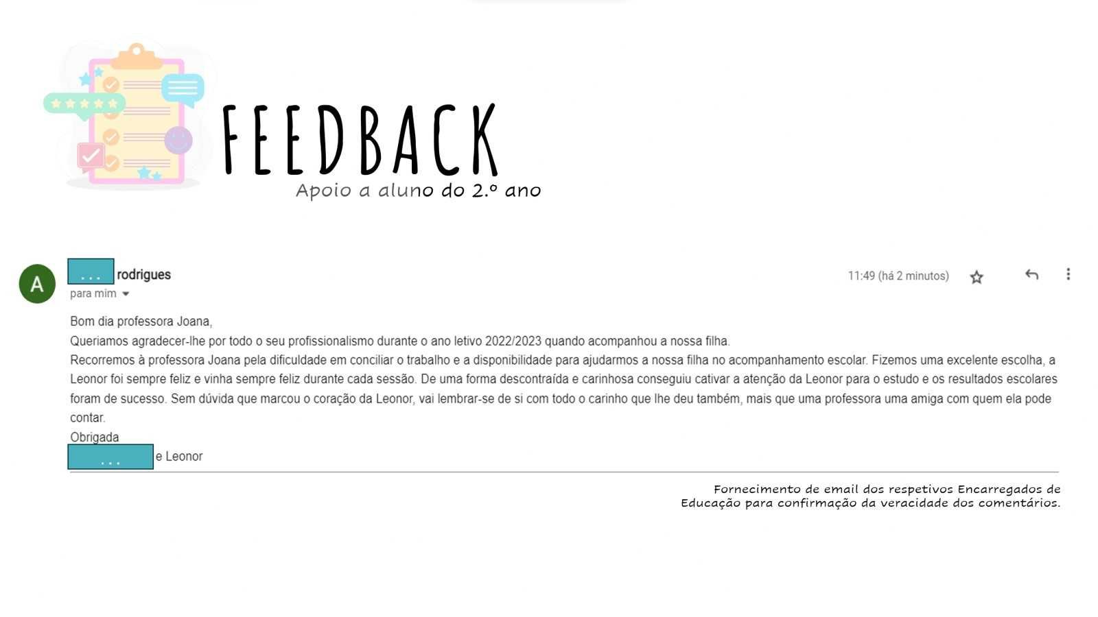 Apoio ao Estudo - 1.º ao 9.º ano