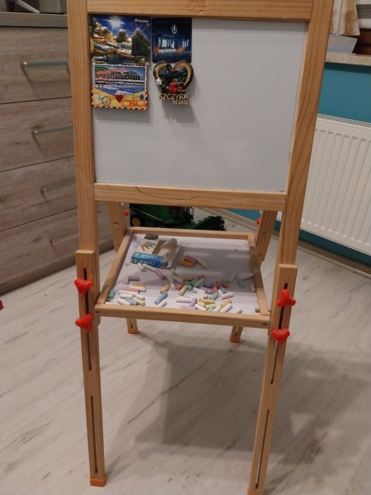 Tablica drewniana magnetyczna