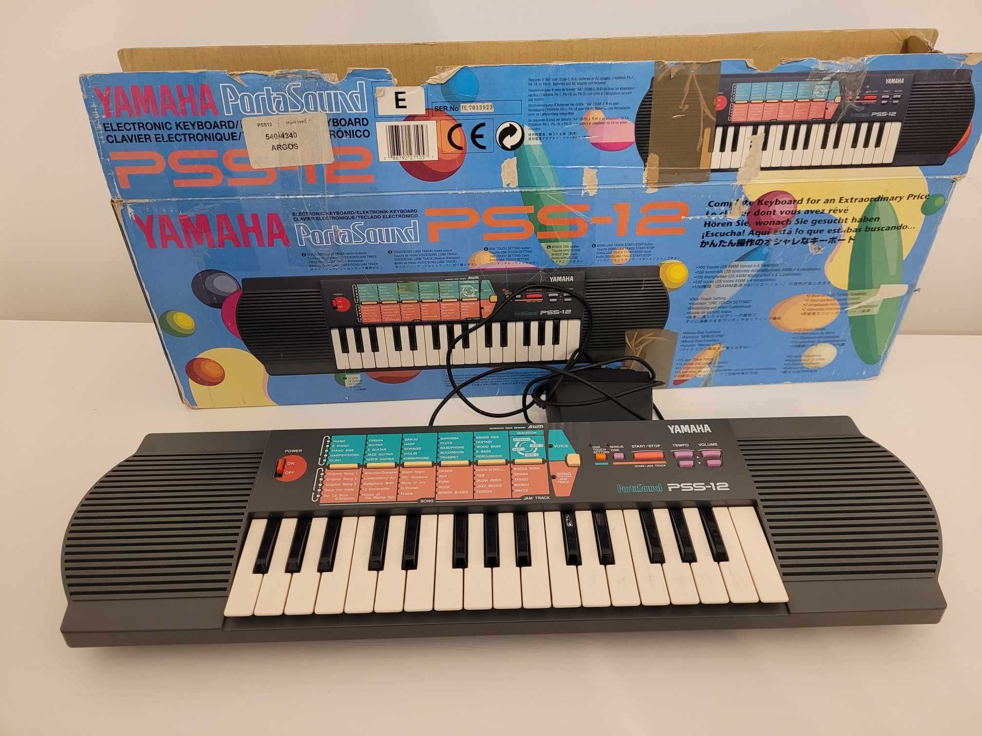 Yamaha Porta Sound PSS-12 Keybord, organy