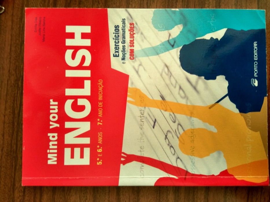 Livro exercícios de Inglês "Mind your English"