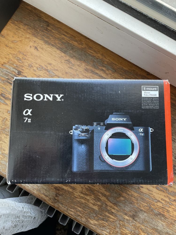 Sony a7 ii e-mount sony 50 mm f1.8