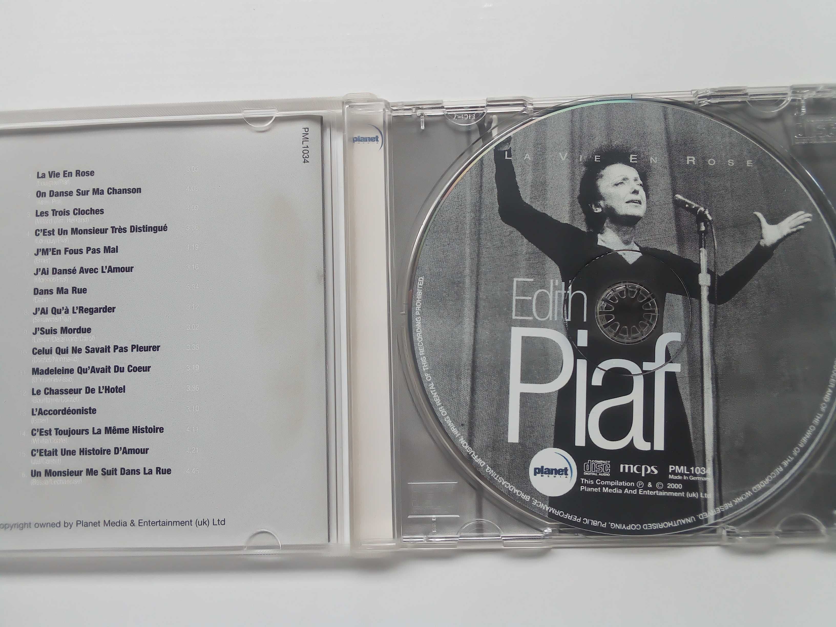 CD Edith Piaf La vie en rose