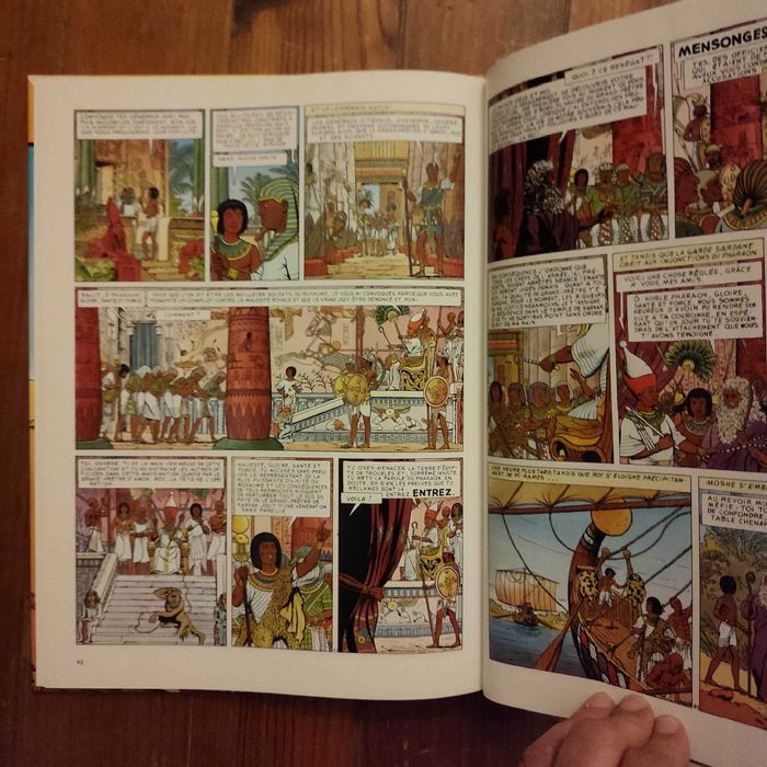 Banda desenhada - "Le pharaon" e "Osiris" - Keos e Orion