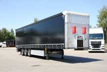Schmitz Cargobull SCS, multilock, palleten stop, podnoszony dach,  SCS/podnoszona oś/multilock/stop paleta/podnoszony dach/nowa plandeka