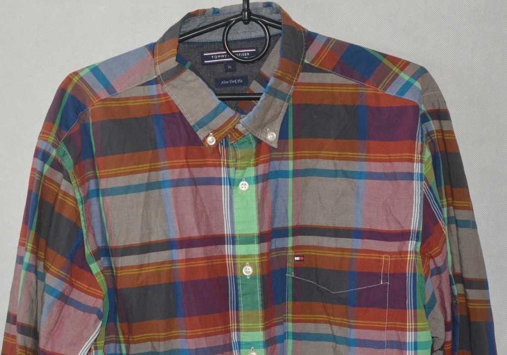 Koszula w kratkę Tommy Hilfiger XL