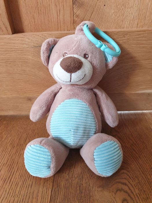 Maskotka miś z grzechotką Kellytoy