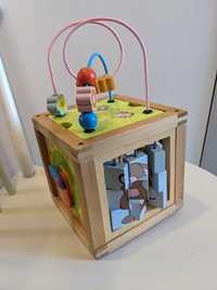Kostka zabawka Montessori manipulacyjna