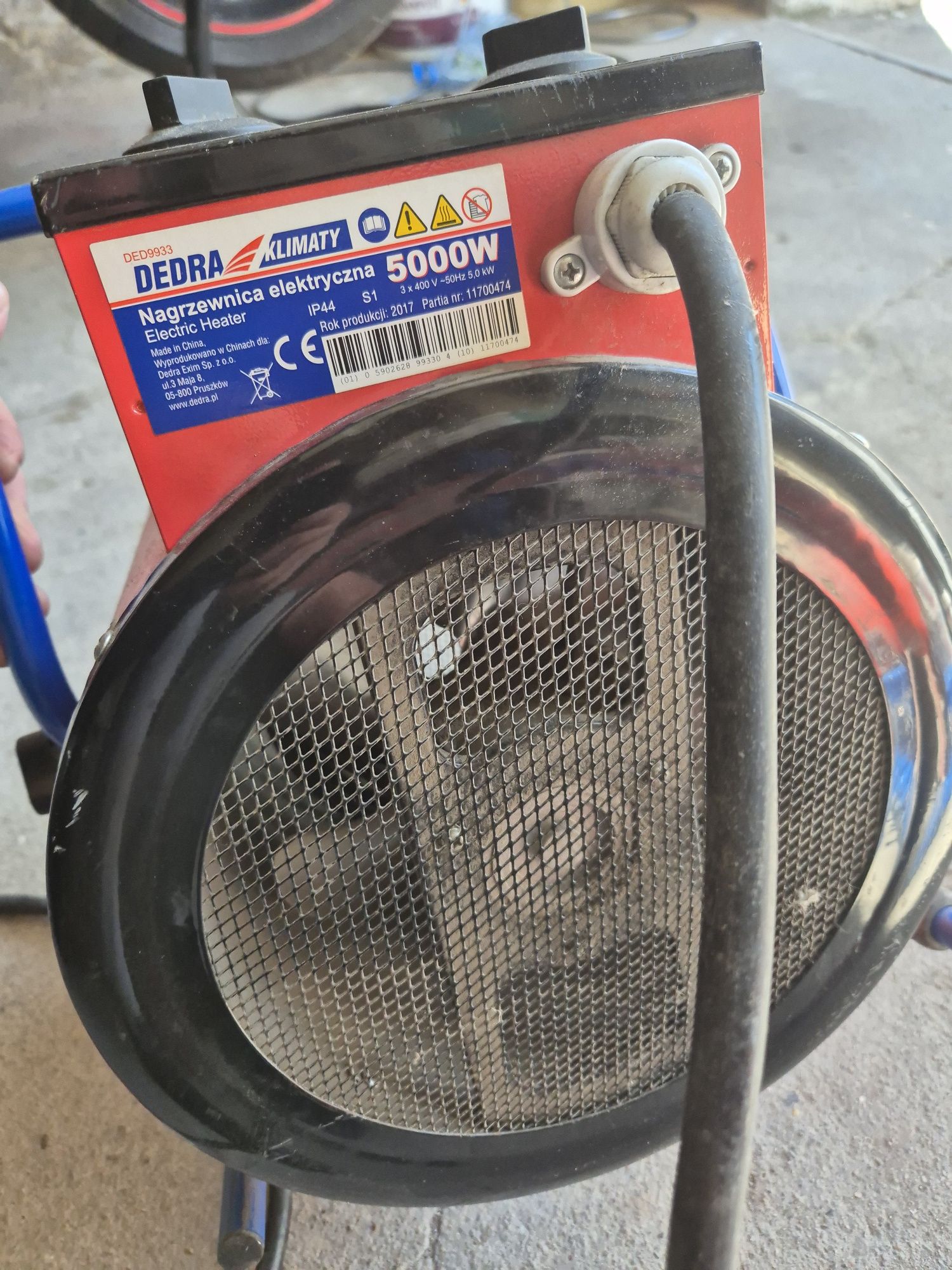 Nagrzewnice elektryczna 5000W