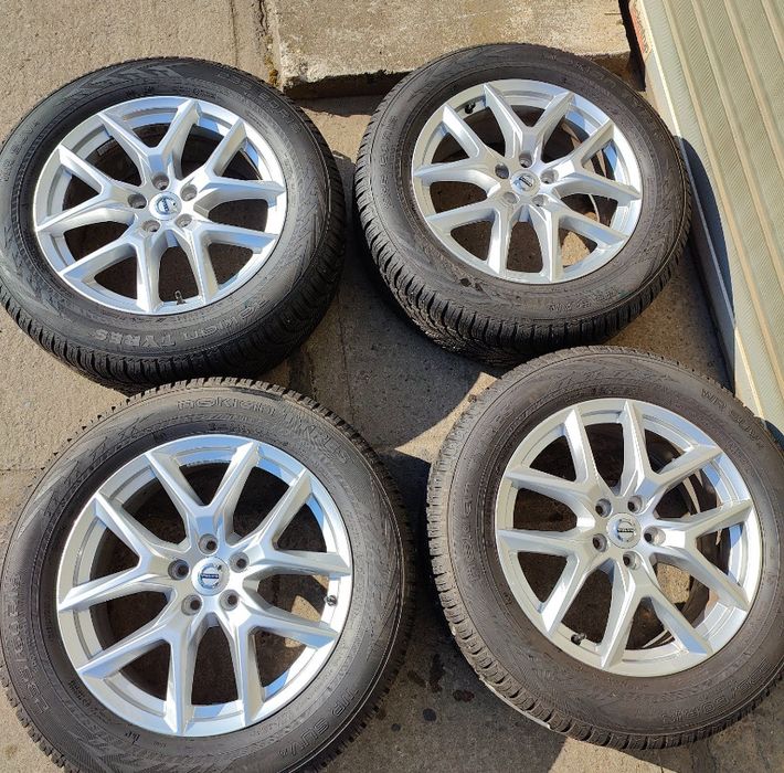Koła18 felgi Volvo XC60 5x108 opony zimowe Nokian 4x 235/60R18