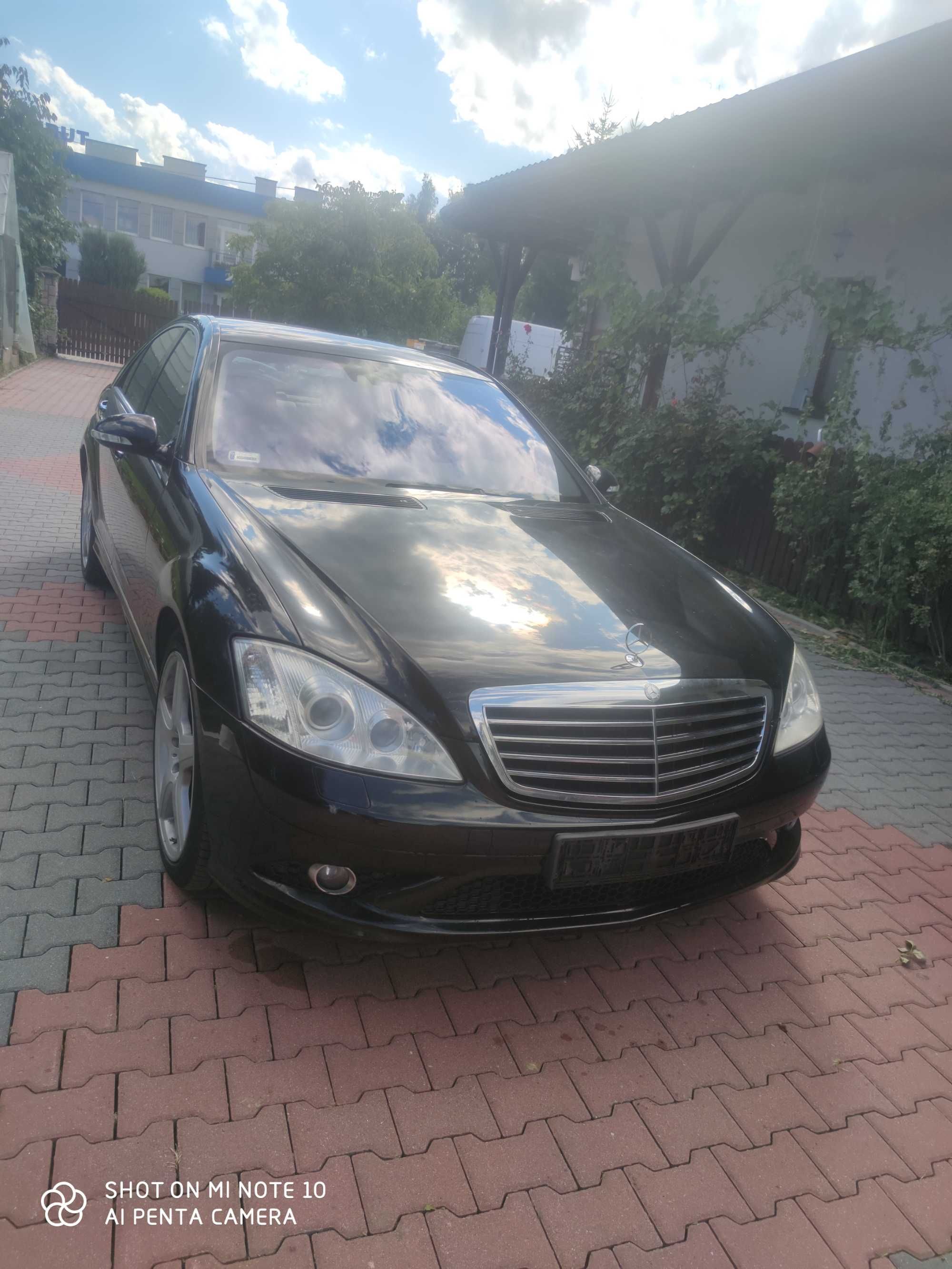 Samochód osobowy Mercedes s klasa 420 cdi