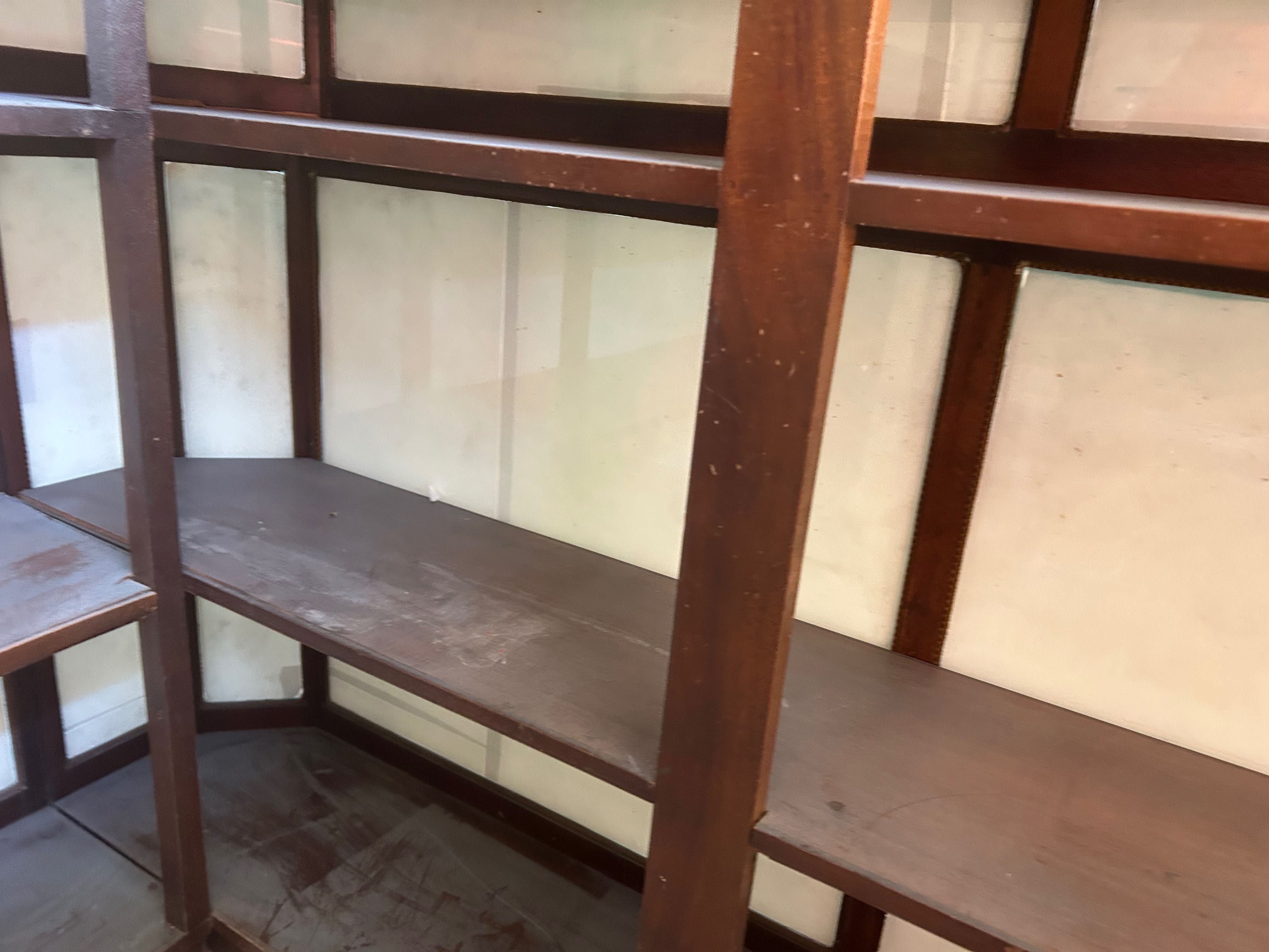 Balcão forma L. 1,73mx1,68m em 2 módulos 2 pedras granito amovível