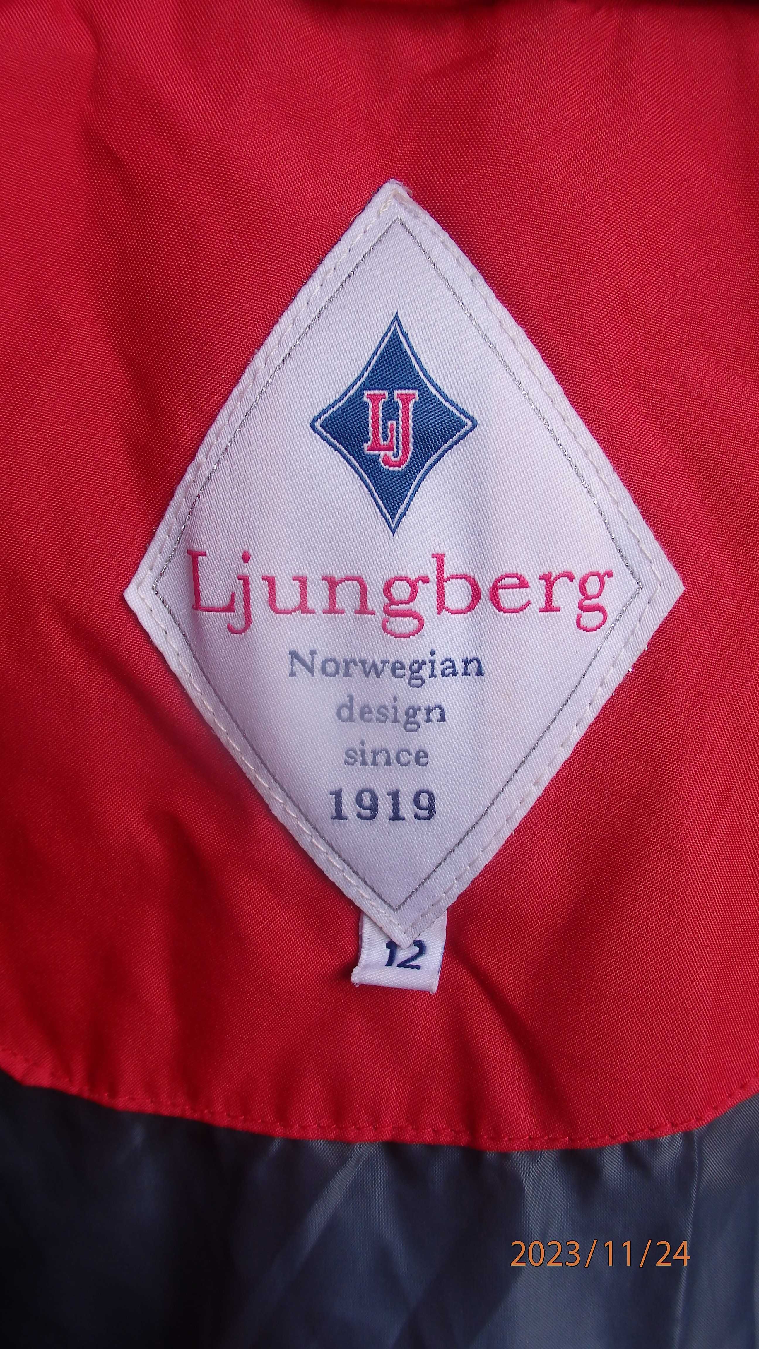 Kurtka z kapturem ocieplana Ljungberg (Norwegia).