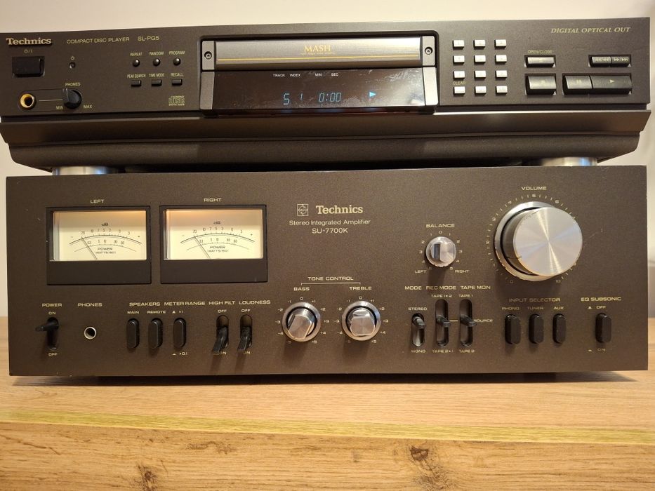 Kolekcjonerski Wzmacniacz Technics SU-7700K - stan bdb.