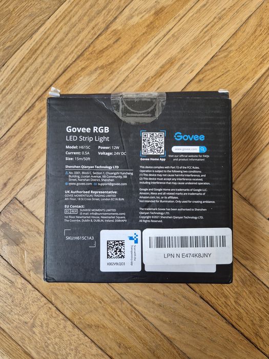 Lampki LED Govee RGB
