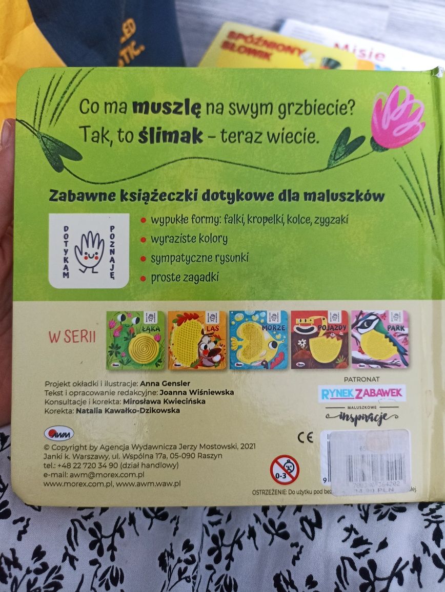 Książka dla dzieci Łąka