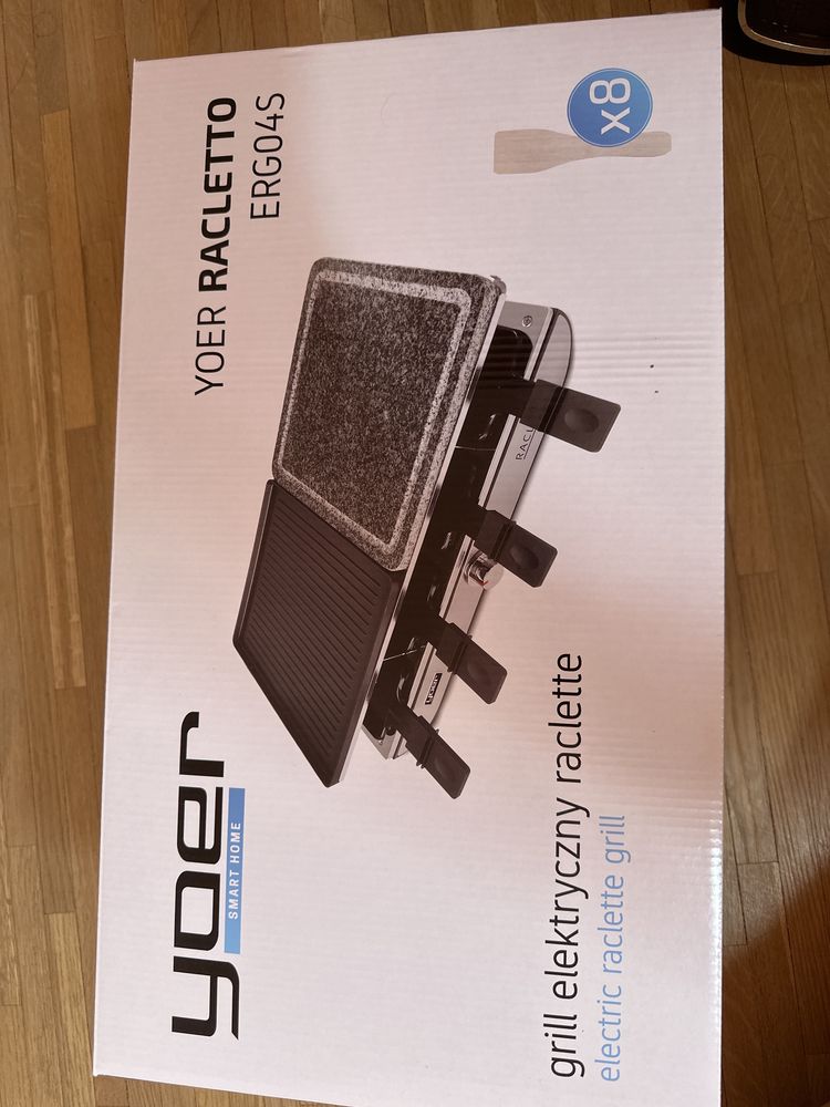 Grill elektryczny raclette