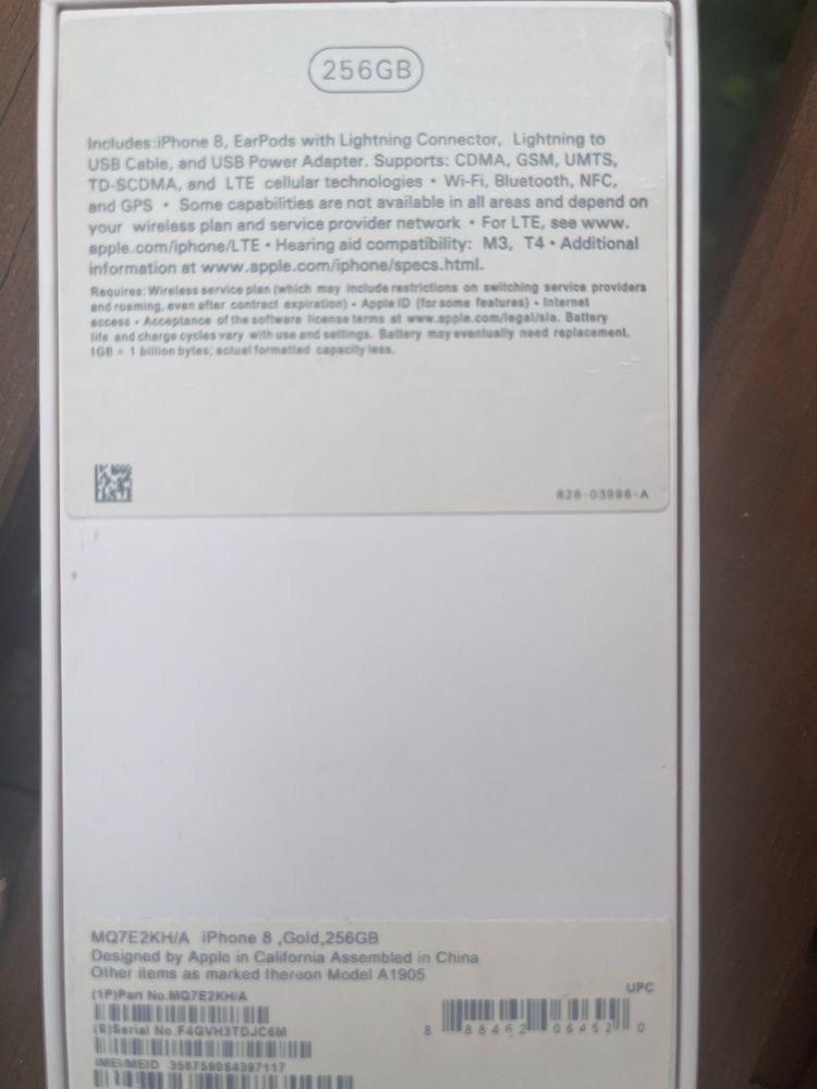 IPhone 8 256 Gb Gold